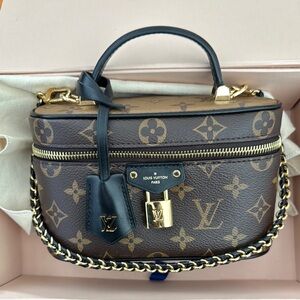 Louis Vuitton Vanity Bag with Monogram Canvas